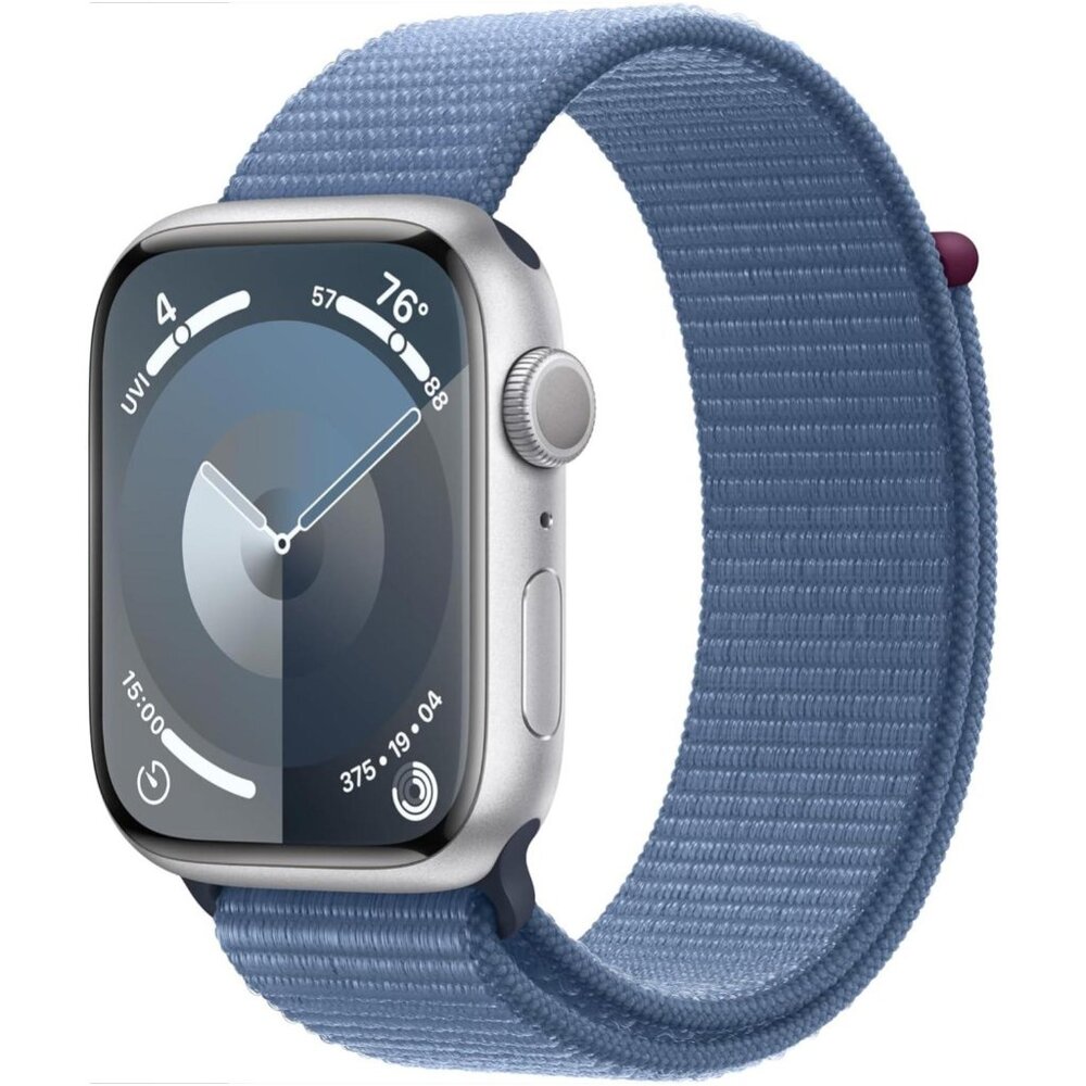 NWT NIB Apple Watch Series 9 [GPS 45mm] Smartwatch with Silver Aluminum Case